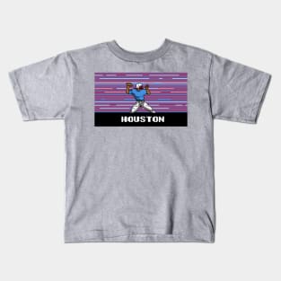 8-Bit Quarterback - Houston Kids T-Shirt